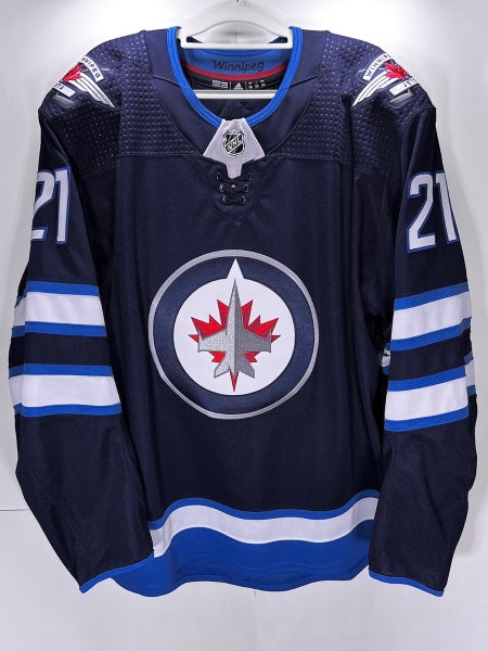 Winnipeg Jets Draft Day 2021 MiC Adidas Team Issued Home Jersey Size 58