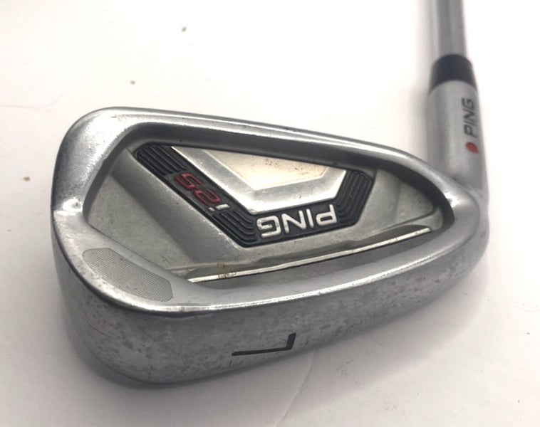 Left Handed PING i25 7 Iron Red Dot KBS Tour 90 Steel Stiff MCC Plus Midsize