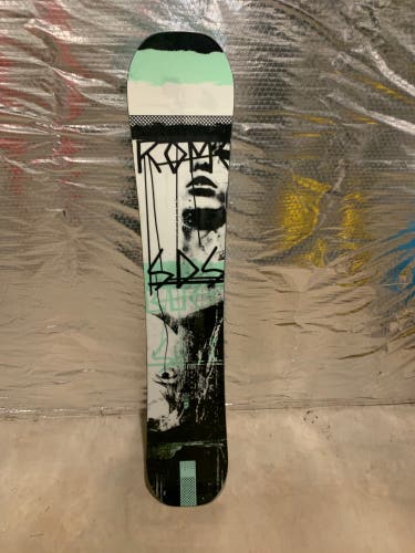 Unisex Rome Snowboard Without Bindings Medium Flex True Twin 158 cm (Used)