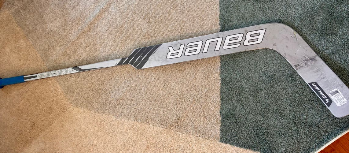 Senior Bauer gsx Full Right Goalie Stick 25" Paddle (Used)