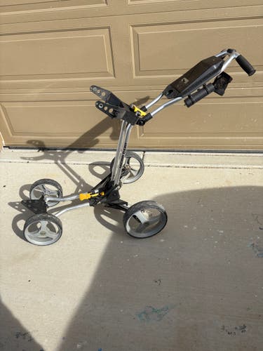 Black Unisex Sun Mountain Push Cart (Used)