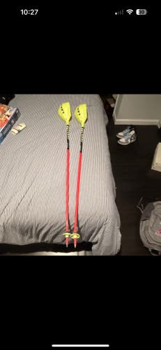 50in (125cm) Leki World Cup Lite SL Racing Ski Poles (Used)