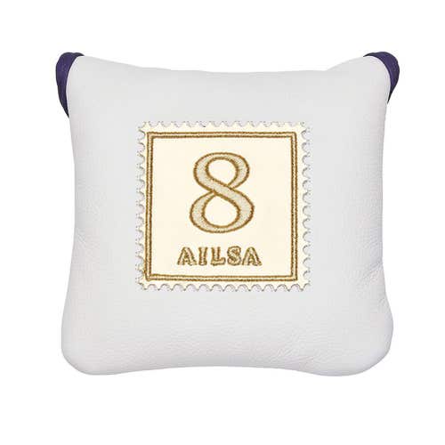 Taylor Made "The Crown" Mallet Putter Headcover (White/Gold) Golf 2024 NEW