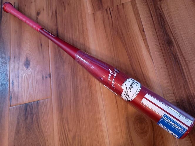 NIW Combat MFG Spec A1 If You Ain't First 33/30 (-3) 2 5/8" BBCOR Baseball Bat