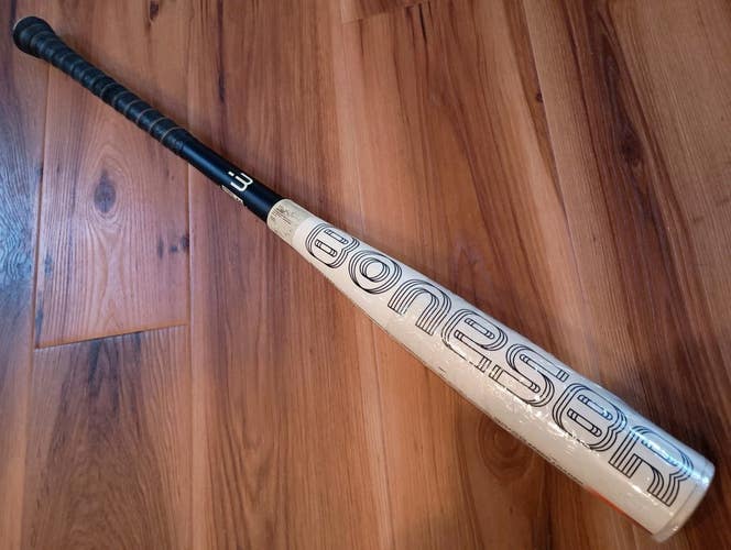 USED 2023 Warstic Bonesaber Hybrid 32/29 (-3) 2 5/8 BBCOR bball bat MBBSRHB23BH3