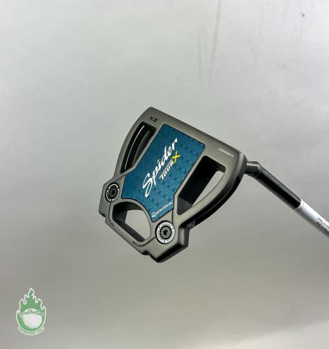 Used RH TaylorMade Spider Tour X X3 33.5" Putter Black Steel Golf Club