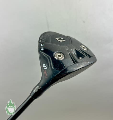 Bridgestone B1 ST 3 Fairway Wood 15* Ventus 7-X Extra Stiff Flex Graphite Golf