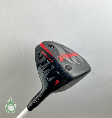 Used RH Krank Golf Formula Fire Driver 9* LA Golf X-Stiff Graphite Golf Club