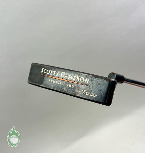 Used RH Scotty Cameron TeI3 Teryllium Newport Two 35" Putter Steel Golf Club
