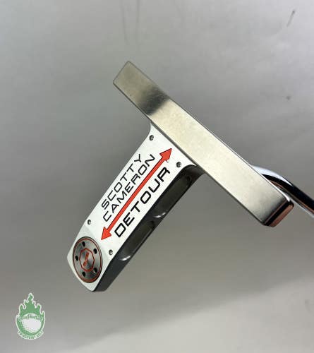 Used Right Handed Titleist Scotty Cameron Detour 34" Putter Steel Golf Club