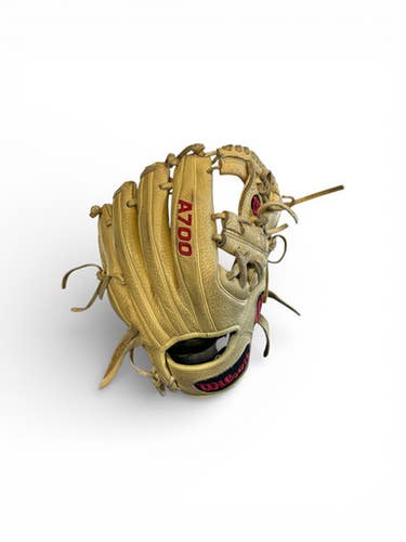 Used Wilson A700 BB/SB Glove RH Throw Tan 11 1/2" 11873-S000227911