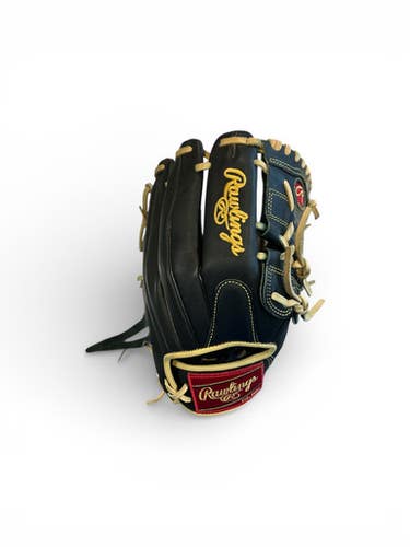 Used Rawlings SPS205-9B BB/SB Glove RH Throw Black 11 3/4" 11873-C000228292