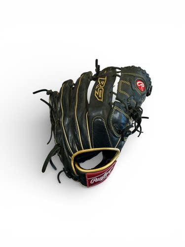 Used Rawlings R9206-9BG BB/SB Glove RH Throw Black 12" 11873-S000227572