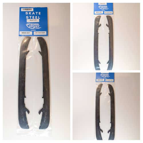 3-Set Bundle: Like-New Bauer Fly-Ti 272 mm (Fits Size 8 / 8.5 Bauer Skates)