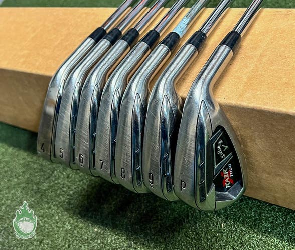 Callaway RAZR Tour Forged Irons 4-PW Project X 6.0 Stiff Flex Steel Golf Set