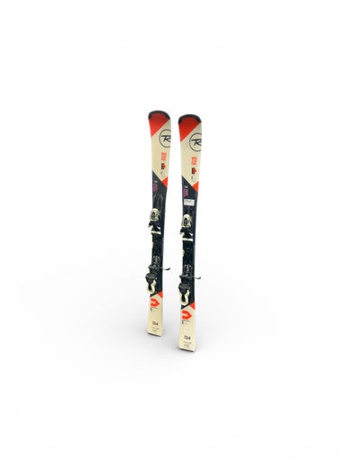 Used Rossignol EXPERIENCE Boys Skis Only White 134 cm 11823-S000036414