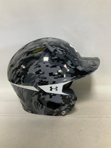 Used Under Armour CHARGED Batting Helmet No Mask Grey MD 11823-S000036387