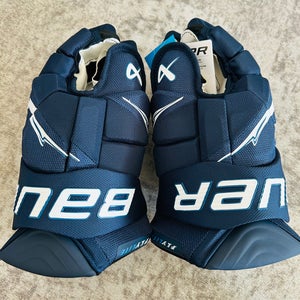 Bauer Vapor Flylite Gloves Navy 14" (New) 2025