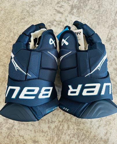 Bauer Vapor Flylite Gloves Navy 14" (New) 2025