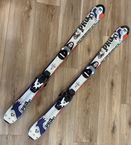 Kid's All Mountain 110 cm Rossignol Pro-X1 Skis With Axium Jr. Bindings (Used)