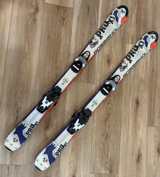 Kid's All Mountain 110 cm Rossignol Pro-X1 Skis With Axium Jr. Bindings (Used)