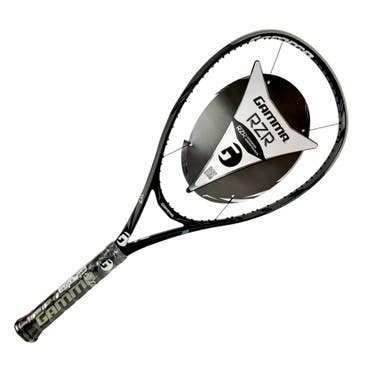Used Gamma Sports RZR BUBBA 117 Adult Tennis Racquet Black 4 3/8" 11506-S000290104