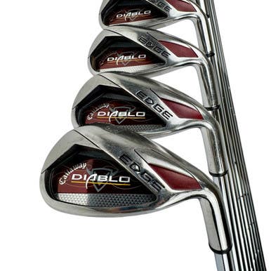 Used Callaway DIABLO EDGE Mens Iron Set RH 4I-SW 11506-S000293296