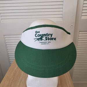 Vintage The Country Store Parkwood Mall Wilson, NC Visor Hanes