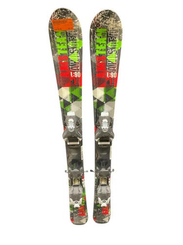 Used AXIS TEAM Boys DH Ski/Binding Red 90 cm 11847-S000031736