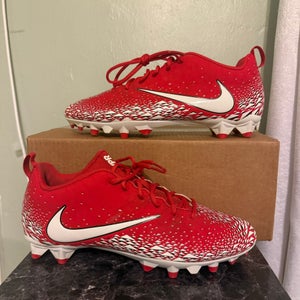 Nike Vapor Varsity Low TD Football Cleats Mens Size 12 Red Black White Untouchable