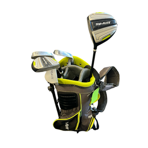 Used Top Flite 6 PIECE SET Jr Package Set LH Black 6 Piece 11682-S000124732