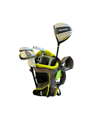 Used Top Flite 6 PIECE SET Jr Package Set LH Black 6 Piece 11682-S000124732