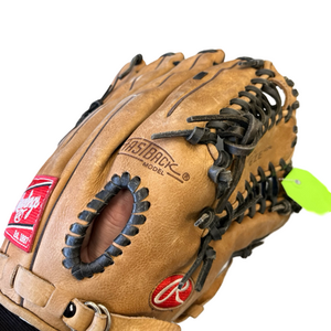Used Rawlings SANDLOT 12 3/4 BB/SB Glove RH Throw Brown 12 3/4" 11682-S000124664