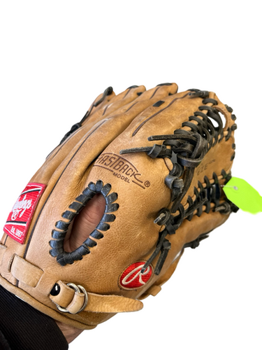Used Rawlings SANDLOT 12 3/4 BB/SB Glove RH Throw Brown 12 3/4" 11682-S000124664
