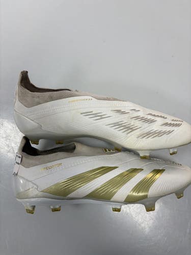 Used Adidas Soccer Cleats White Senior 8.5 11860-S000302200