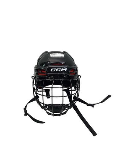 Used CCM TACKS 70 Helmet Cage Combo Black SM 11347-S000261060