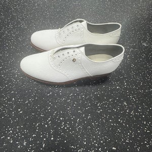 Foot Joy Mens Golf Shoes White Senior 10 11849-S000034505