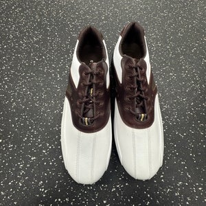 Used Foot Joy Mens Golf Shoes White Senior 10 11849-S000034504