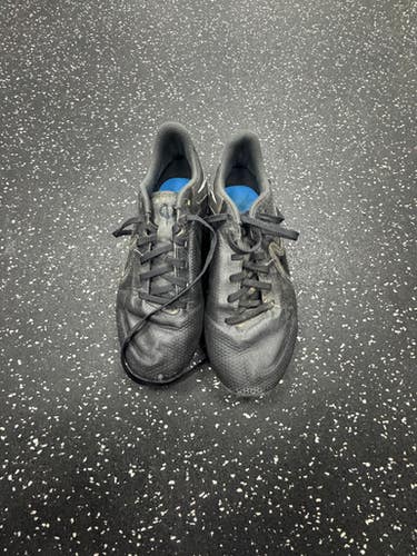 Used Nike TIEMPO Soccer Cleats Black Senior 5.5 11849-S000034492
