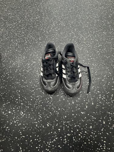 Used Adidas Soccer Indoor Shoes Black Youth 10.5 11849-S000034470