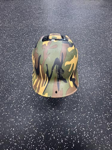 Used Adidas BASEBALL HELMET Batting Helmet No Mask Camouflage MD 11849-S000034464