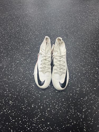 Used Nike MERCURIAL Soccer Indoor Shoes White Senior 5 11849-S000034466