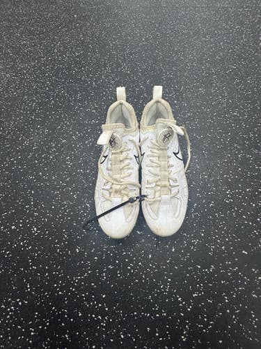 Used Nike HUARACHE LAX Cleats Mens White Senior 5.5 11849-S000034469