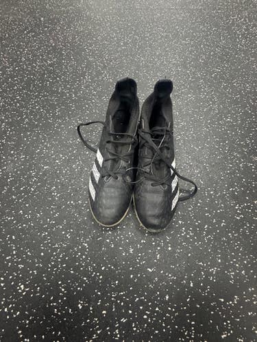 Used Adidas PREDATOR Soccer Indoor Shoes Black Senior 5 11849-S000034467