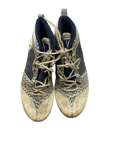 Used Warrior LAX Cleats Mens White Senior 11.5 11613-S000173697