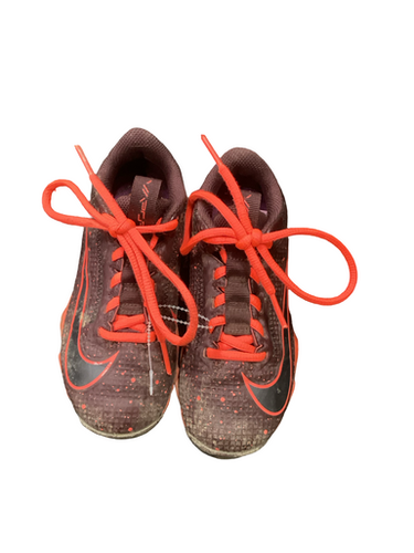 Used Nike VAPOR BB/SB Cleats Orange Youth 11.0 11613-S000173686