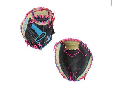 New ALL STAR 33IN RHT YOUTH S7 ELITE CATCHER MITT PNK/BLU/BLACK 11834-ASTCM5000-PTF-RHA4