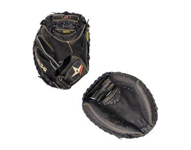 New ALL STAR RHT 34IN PRO ELITE CATCHER MITT BLACK 11834-ASTCM3000MBK-1-BK