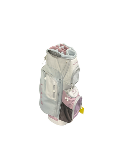 Used Cobra WHT/PINK/GREY GOLF BAG Womens Stand Bag Grey 11834-S000043832