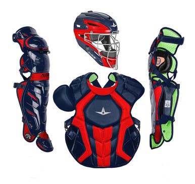 New ALL STAR S7X 9-12 NAVY/RED CATCHER GEAR 11834-ASTCKCC912S7XTTNAS